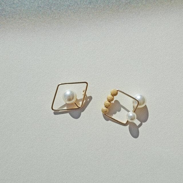 イヤリングジュエリーClipsゴルド