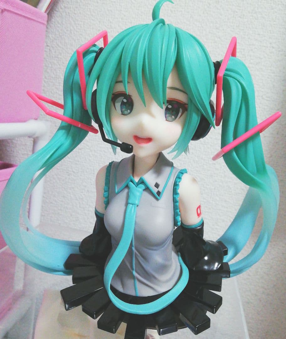 初音ミク 一番くじ 胸像 フィギュア アートスケール A賞 ミクの日