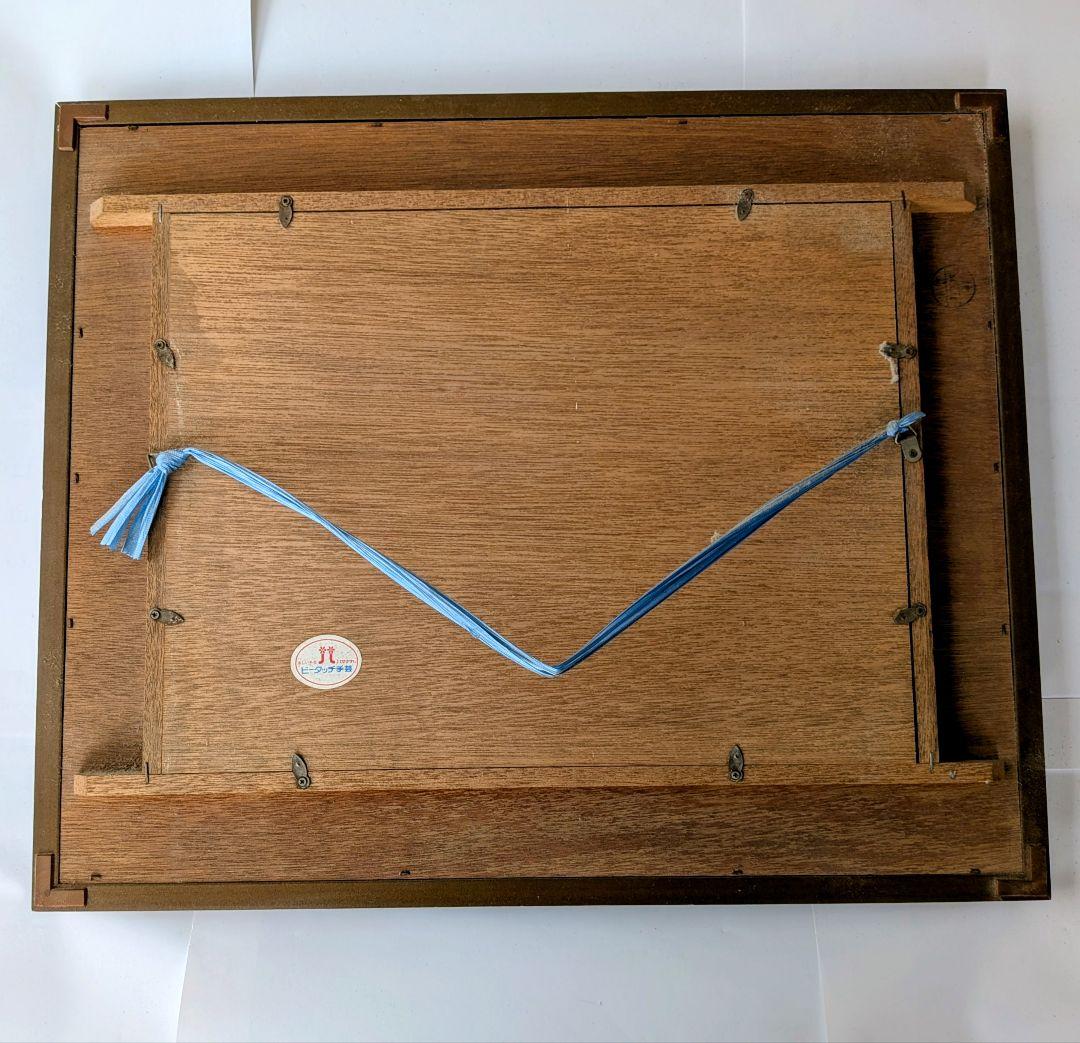 【完成品】ビーズタッチ手芸 額縁入り 3枚セット（虎・美人画）ハンドメイド