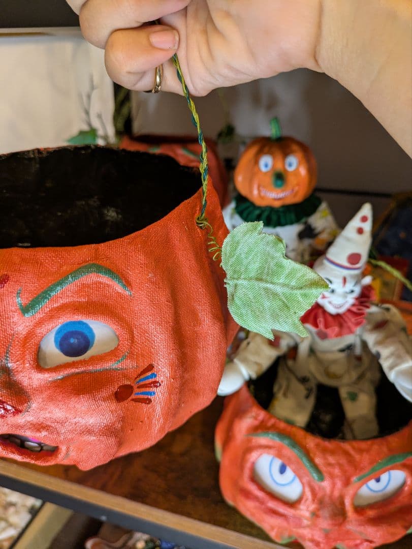 ヴィンテージハロウィン30〜40s復刻　Jack-o'-lantern Cの子