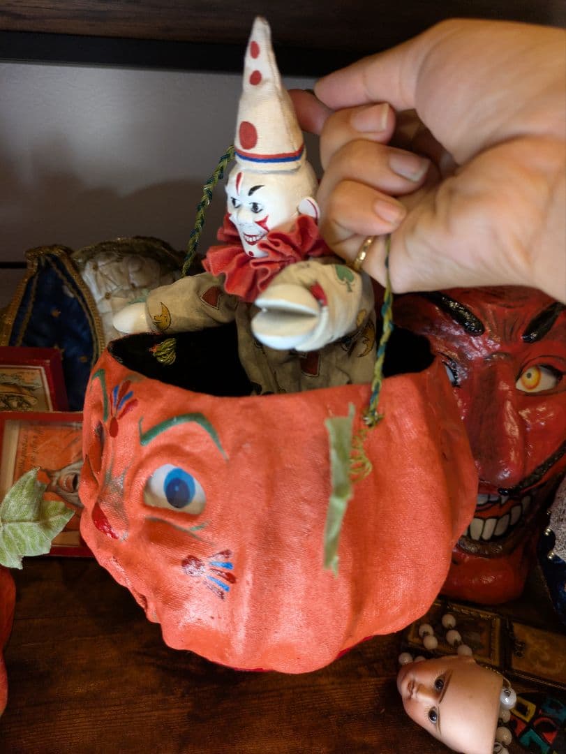 ヴィンテージハロウィン30〜40s復刻　Jack-o'-lantern Cの子