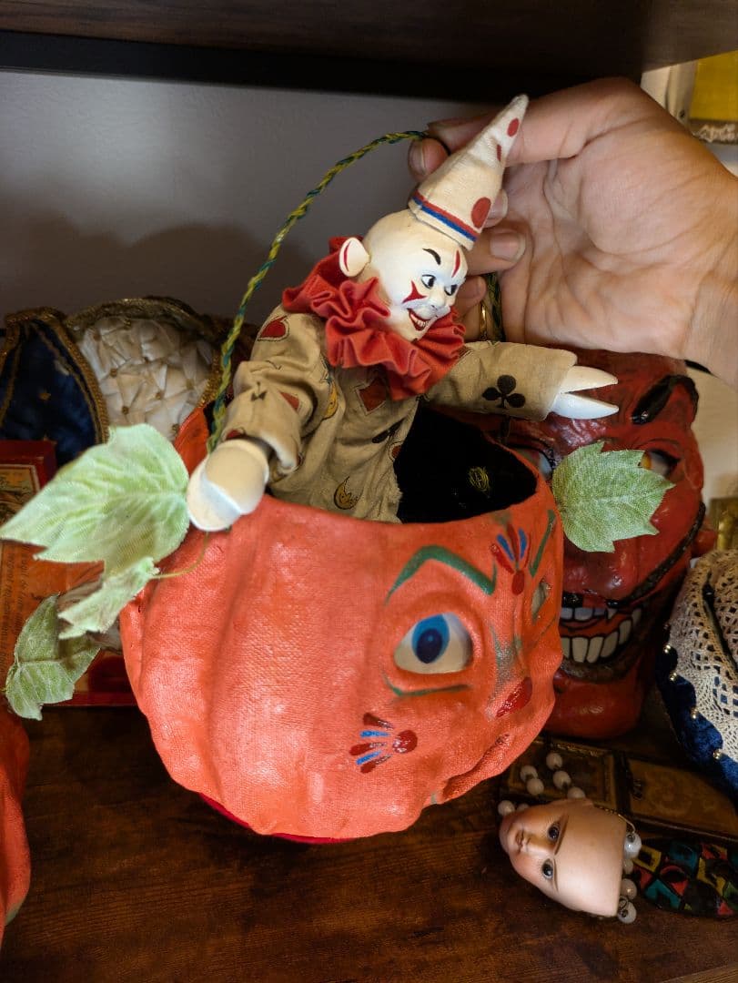 ヴィンテージハロウィン30〜40s復刻　Jack-o'-lantern Cの子