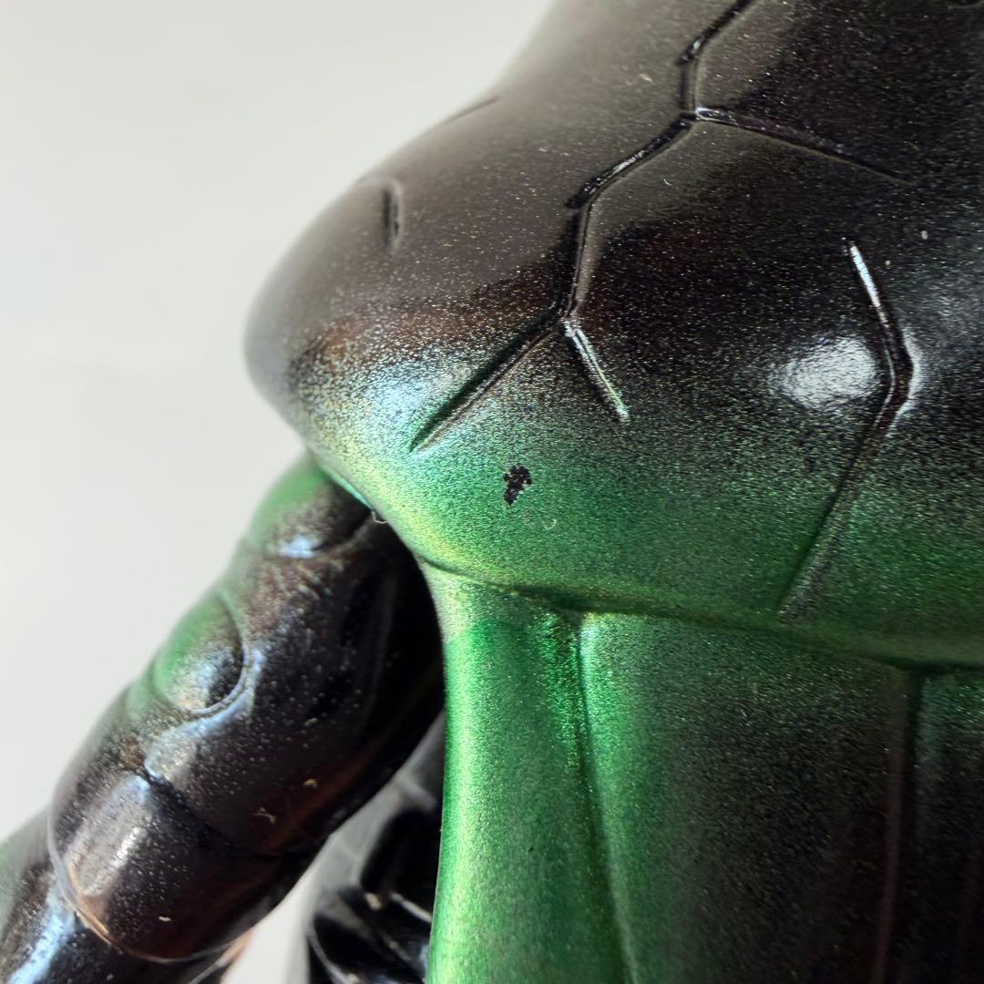 リアルヘッド　ミュータントビガロ　ミニ　ソフビ　フィギュア　緑