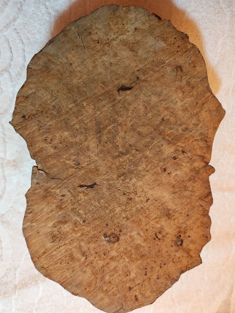 ユニークな木製置物　アンティーク