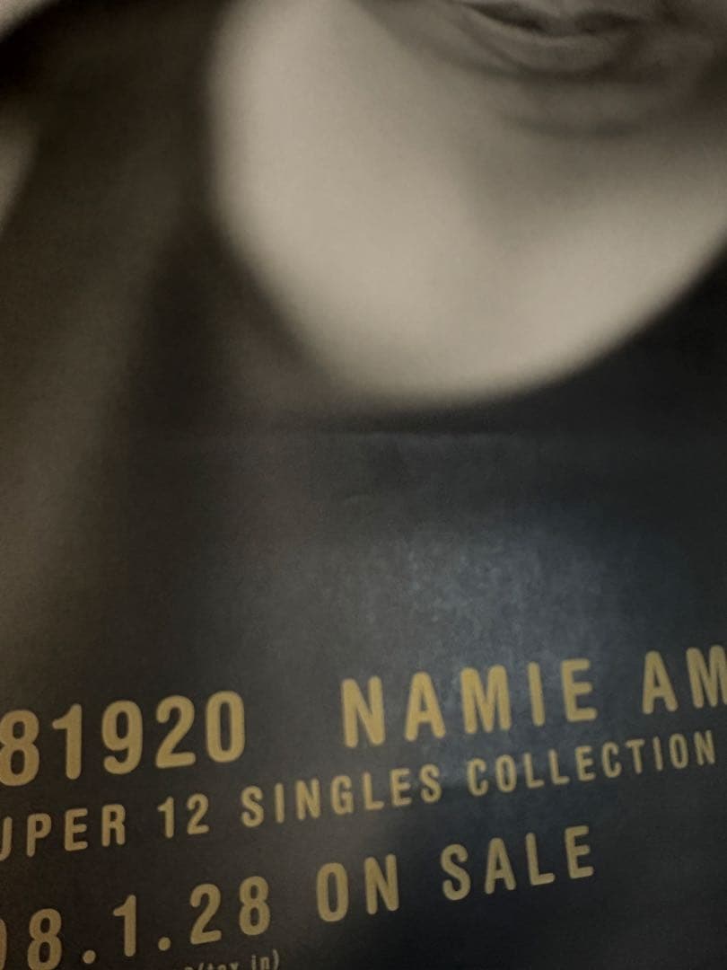 安室奈美恵　ポスター　181920 販促品