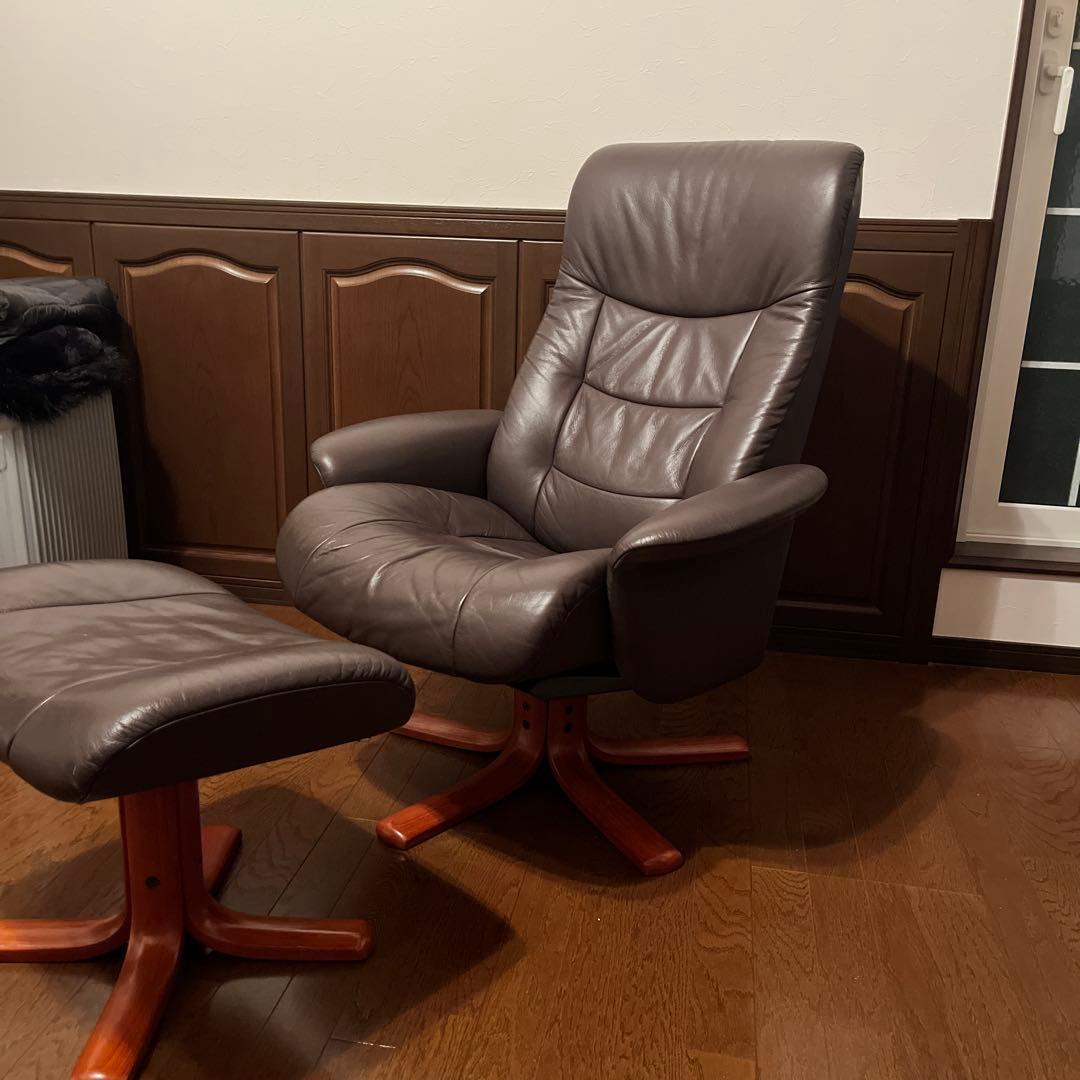 大特価！早い者勝ち！激レア品　フランスベット　リクライニングソファ　オットマン付