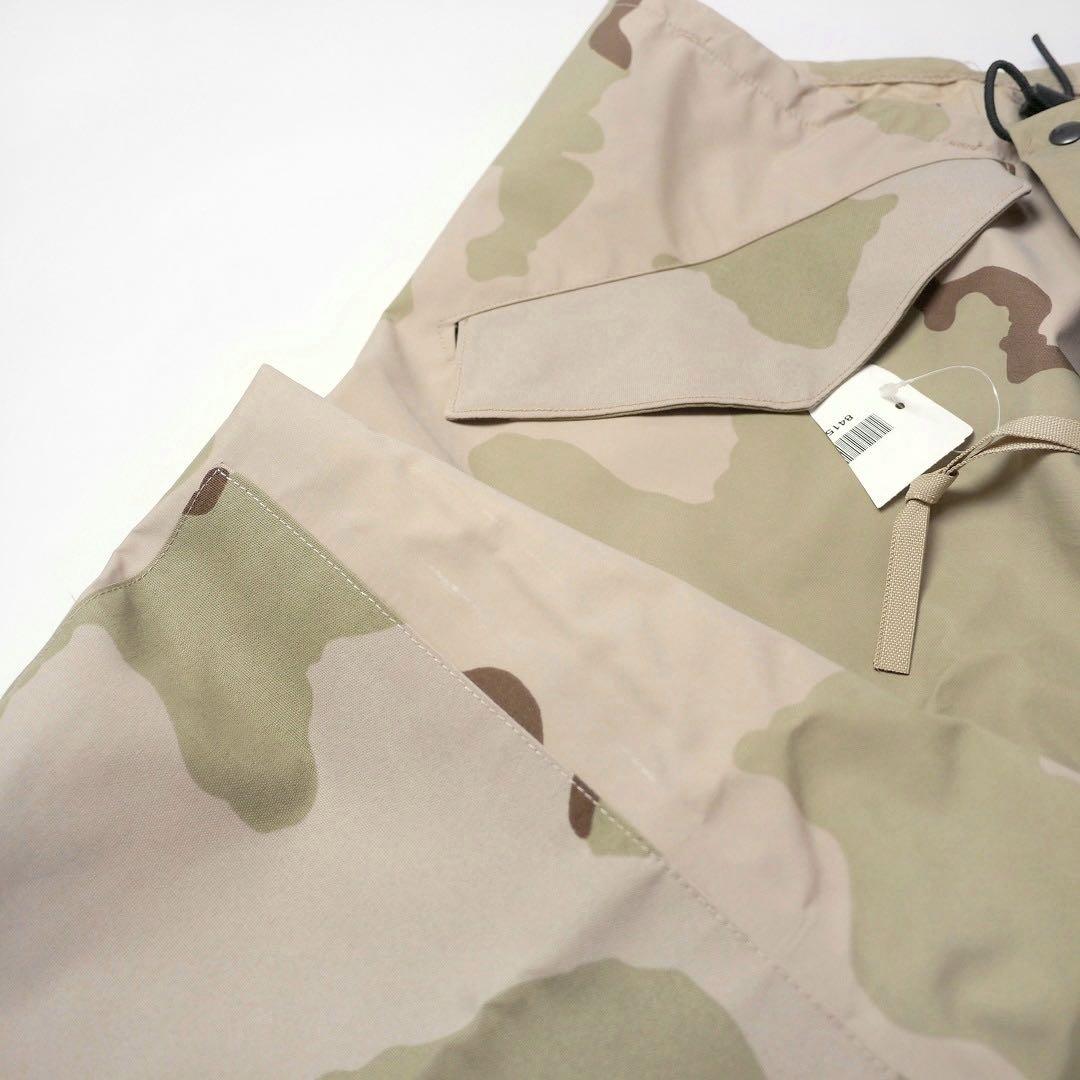 デッドECWCS米軍ミリタリー デザートカモ ゴアテックスパンツSRエクワックス