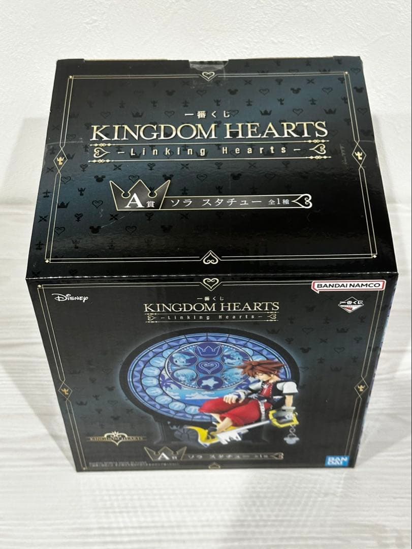 新品未開封.バンダイ キングダムハーツ スタチュー ソラ.フィギュアA賞