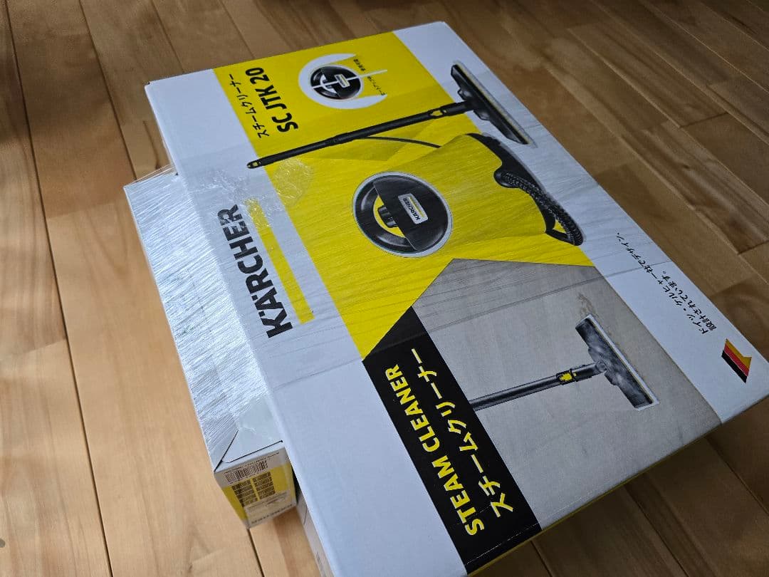 【未開封品】KARCHER スチームクリーナー SCJTK20 アクセサリー付き