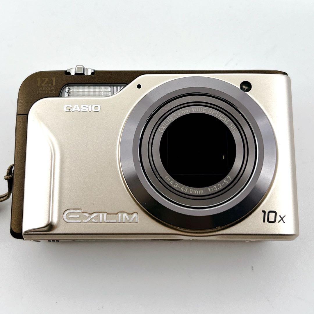 CASIO カシオ EXILIM EX-H10 ゴールド デジカメ 箱あり