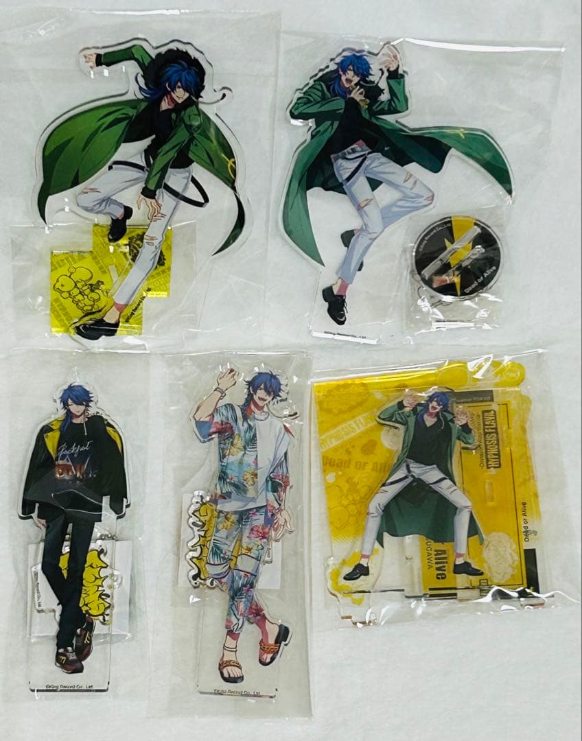 ヒプノシスマイク 有栖川帝統 fling posse 缶バッジ アクスタ　セット