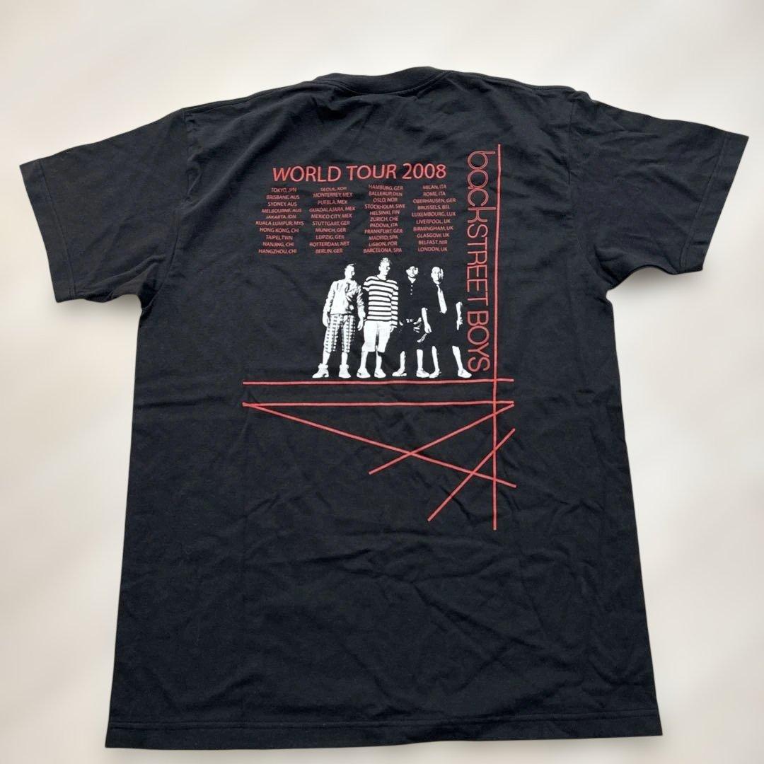 バックストリート・ボーイズ 2008ツアーTシャツ Lサイズ