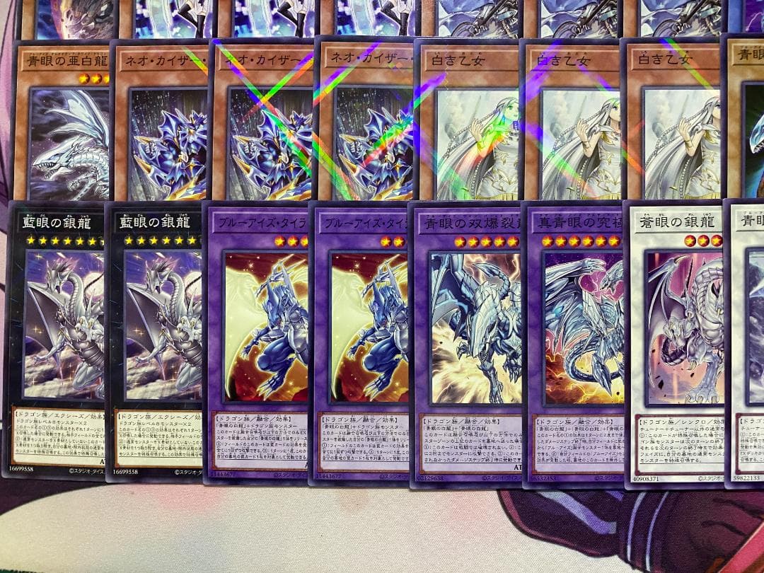 003　遊戯王　青き眼　青眼（ブルーアイズ）大会構築デッキ