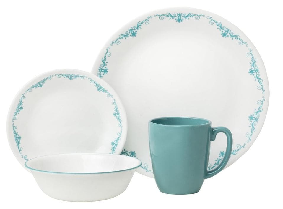 【未開封】 Corelle ガーデンレース 食器 16ピース セット