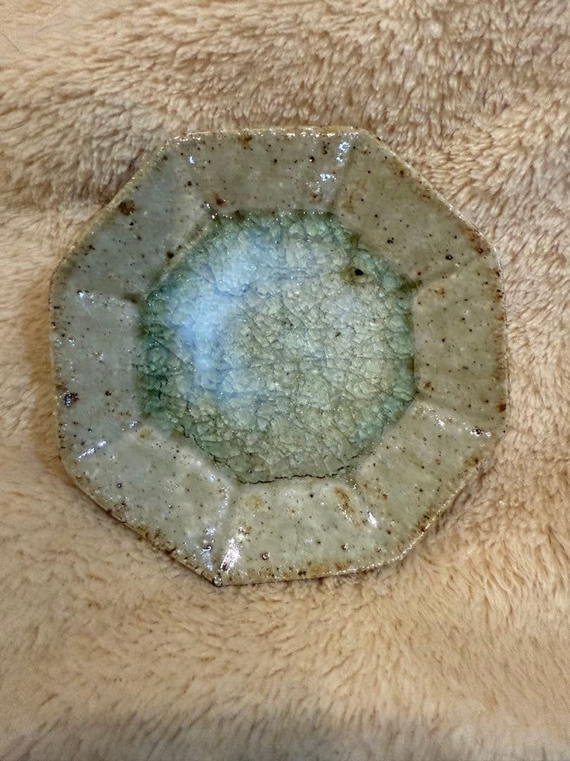 宮城陶器　オーバルプレート＆八角　小　2点セット