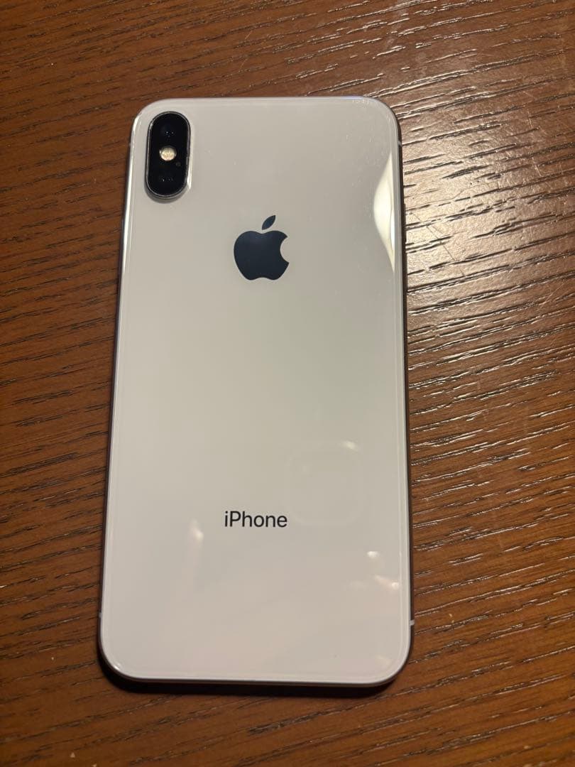 iPhone X Silver 256GB SIMフリー【純正箱・充電器