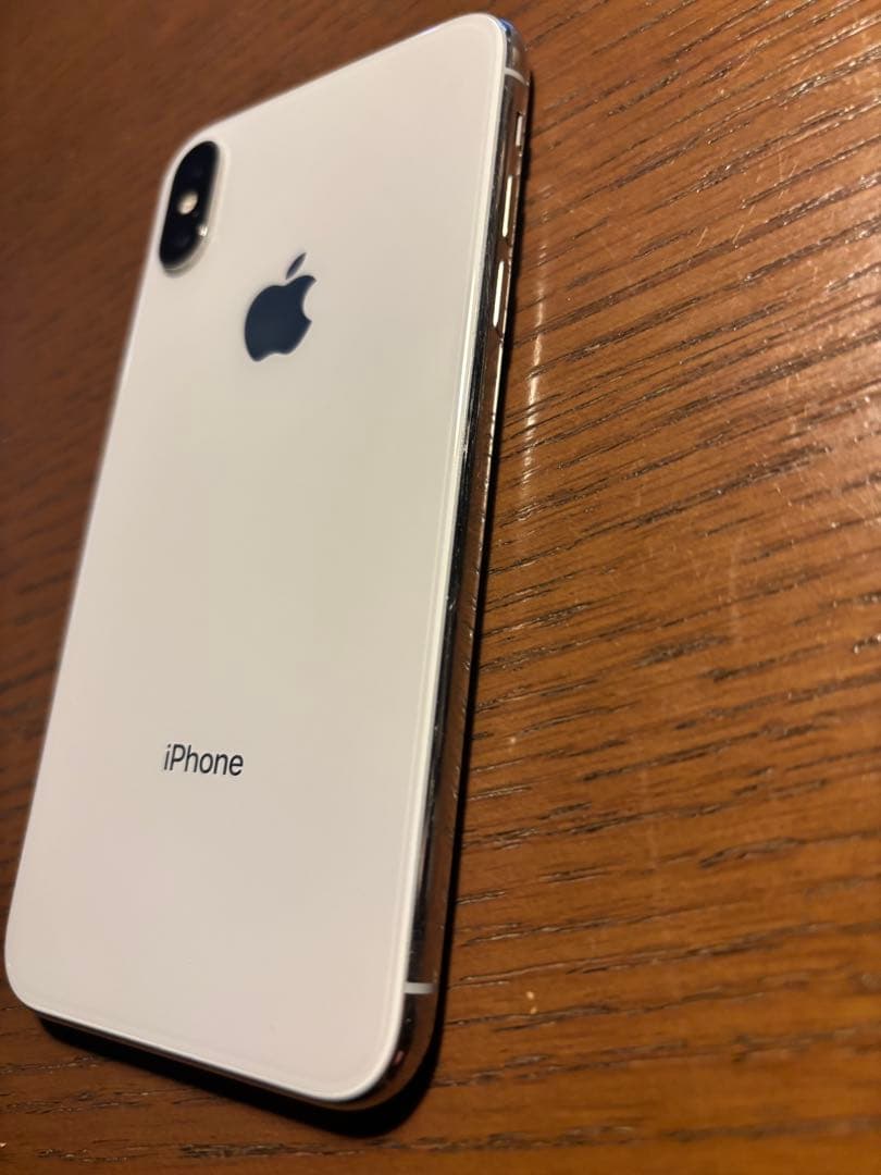 iPhone X Silver 256GB SIMフリー【純正箱・充電器