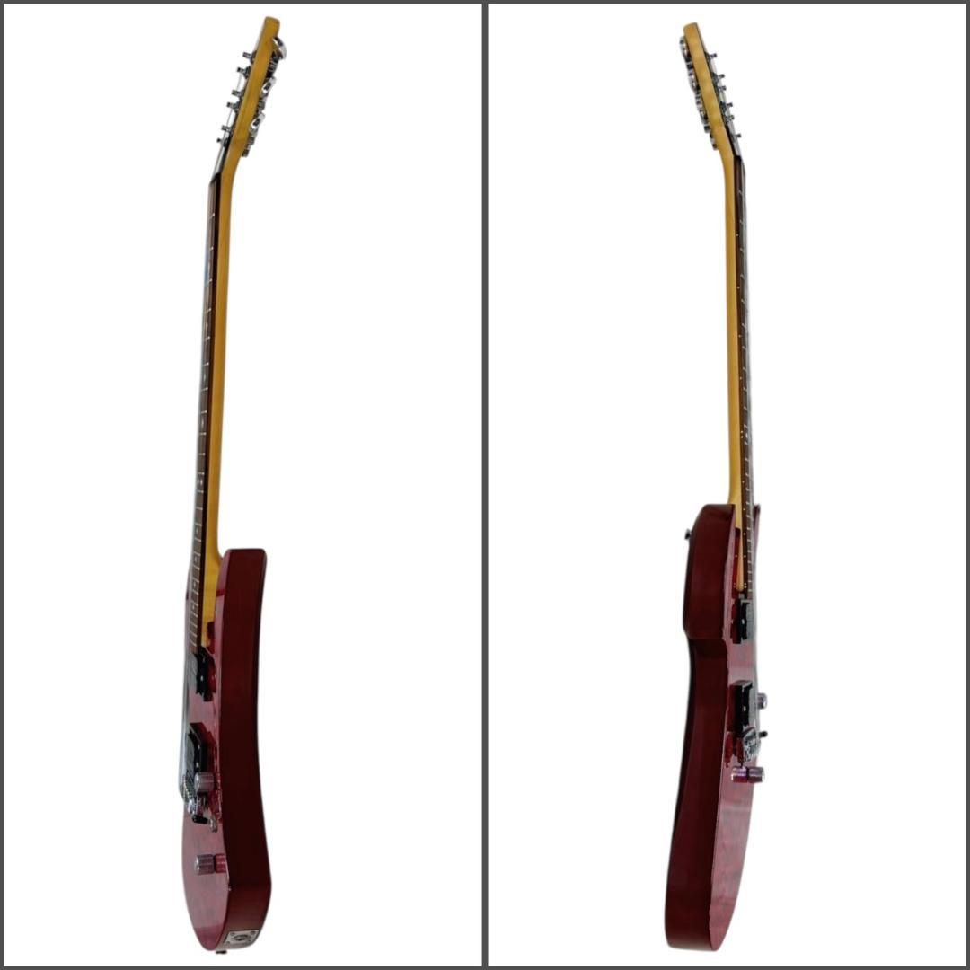 美品 B.C.Rich モッキンバード レッド 虎目