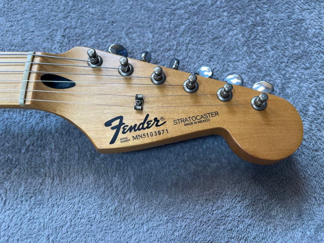 Fender Stratocaster メキシコ ブラック ギター