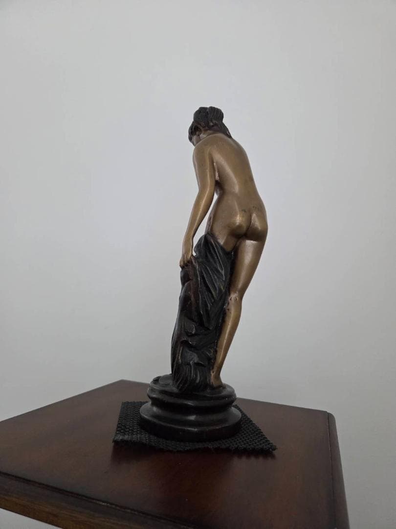 アンティーク ブロンズ像