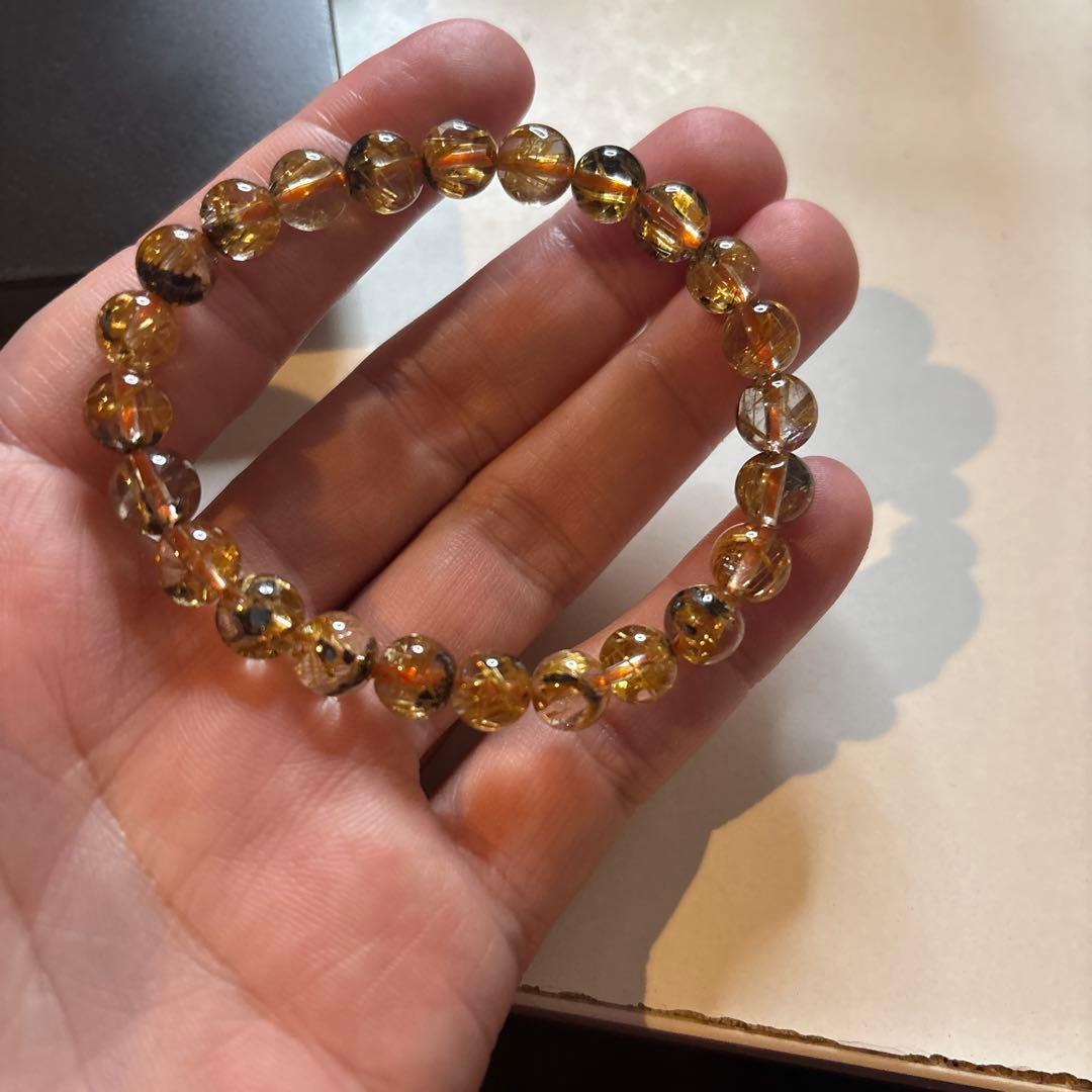 すっごい綺麗な太陽タイチンルチル！金運のご利益ありそう！パワーすっごい！