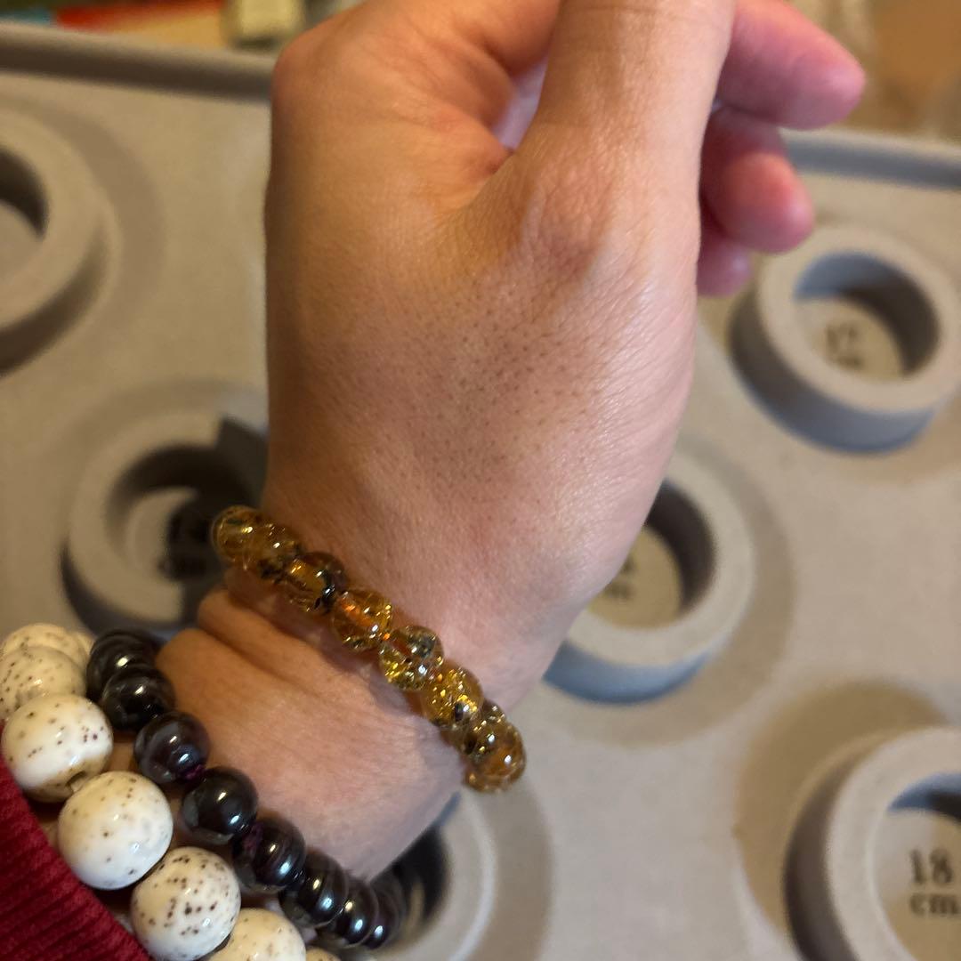 すっごい綺麗な太陽タイチンルチル！金運のご利益ありそう！パワーすっごい！