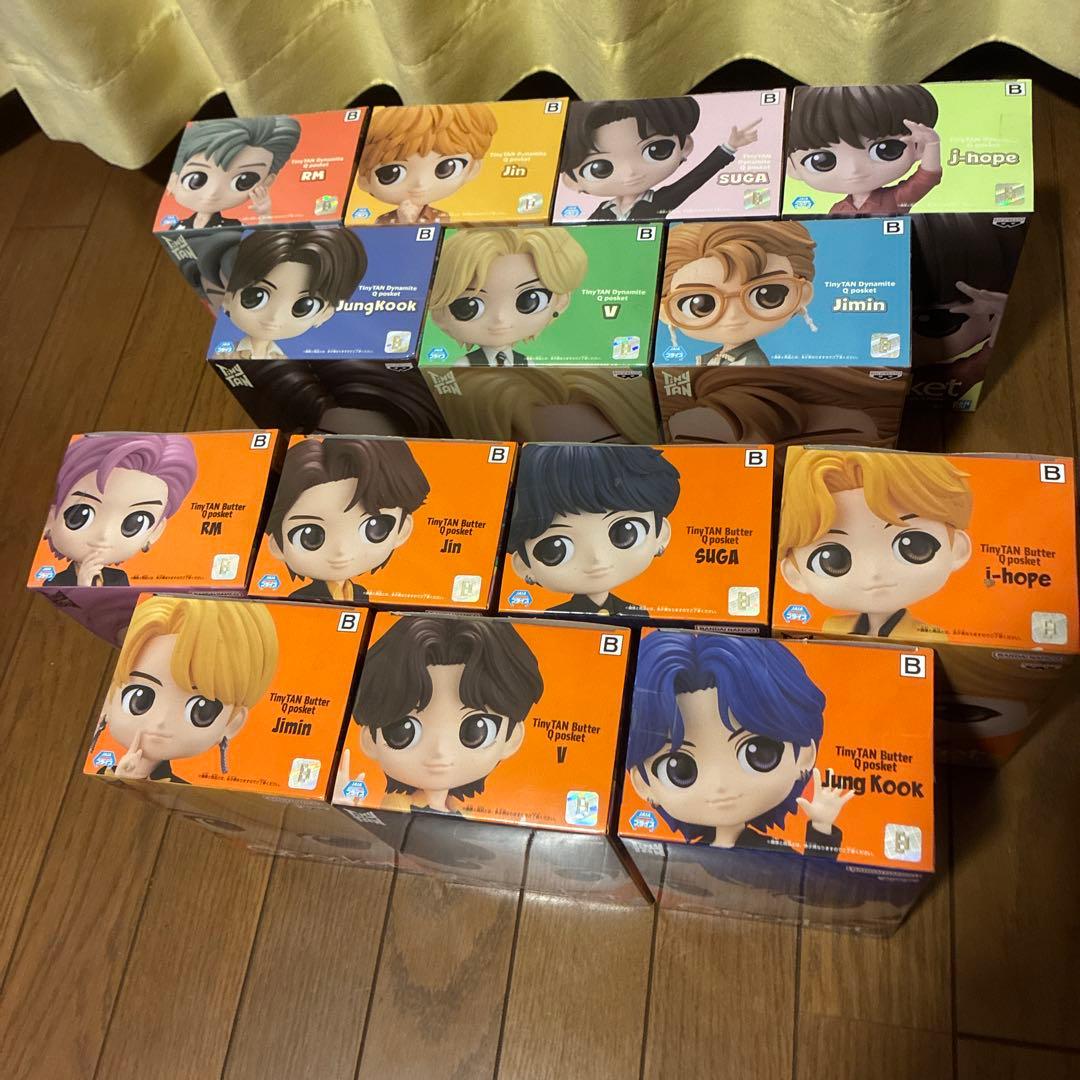 BTS Qposket フィギュア 14体セット
