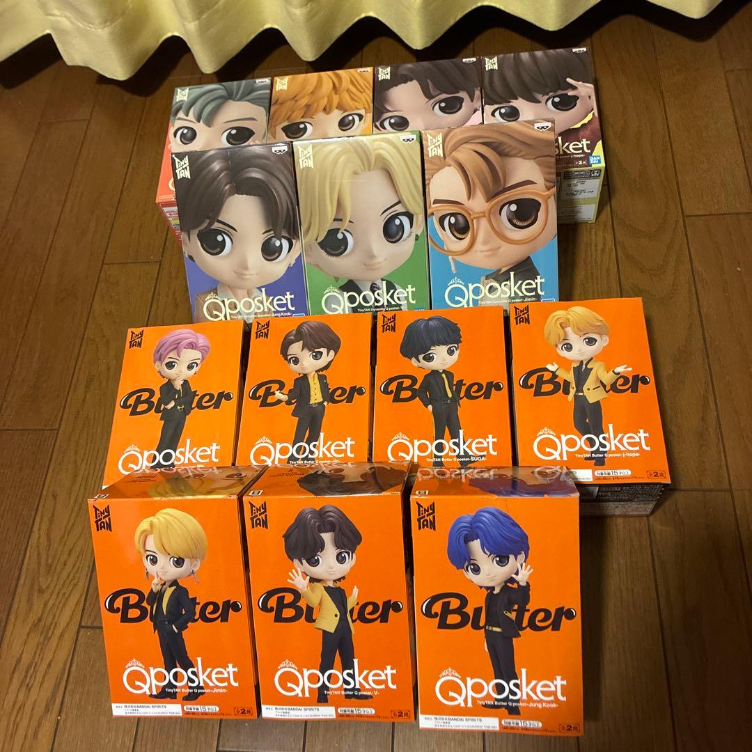 BTS Qposket フィギュア 14体セット