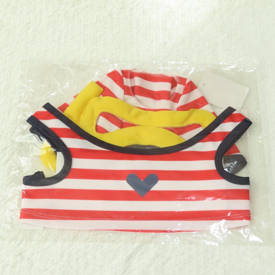 新品完売品【LOVOT】ラボット ボーダータンクトップ シュノーケル付 水着