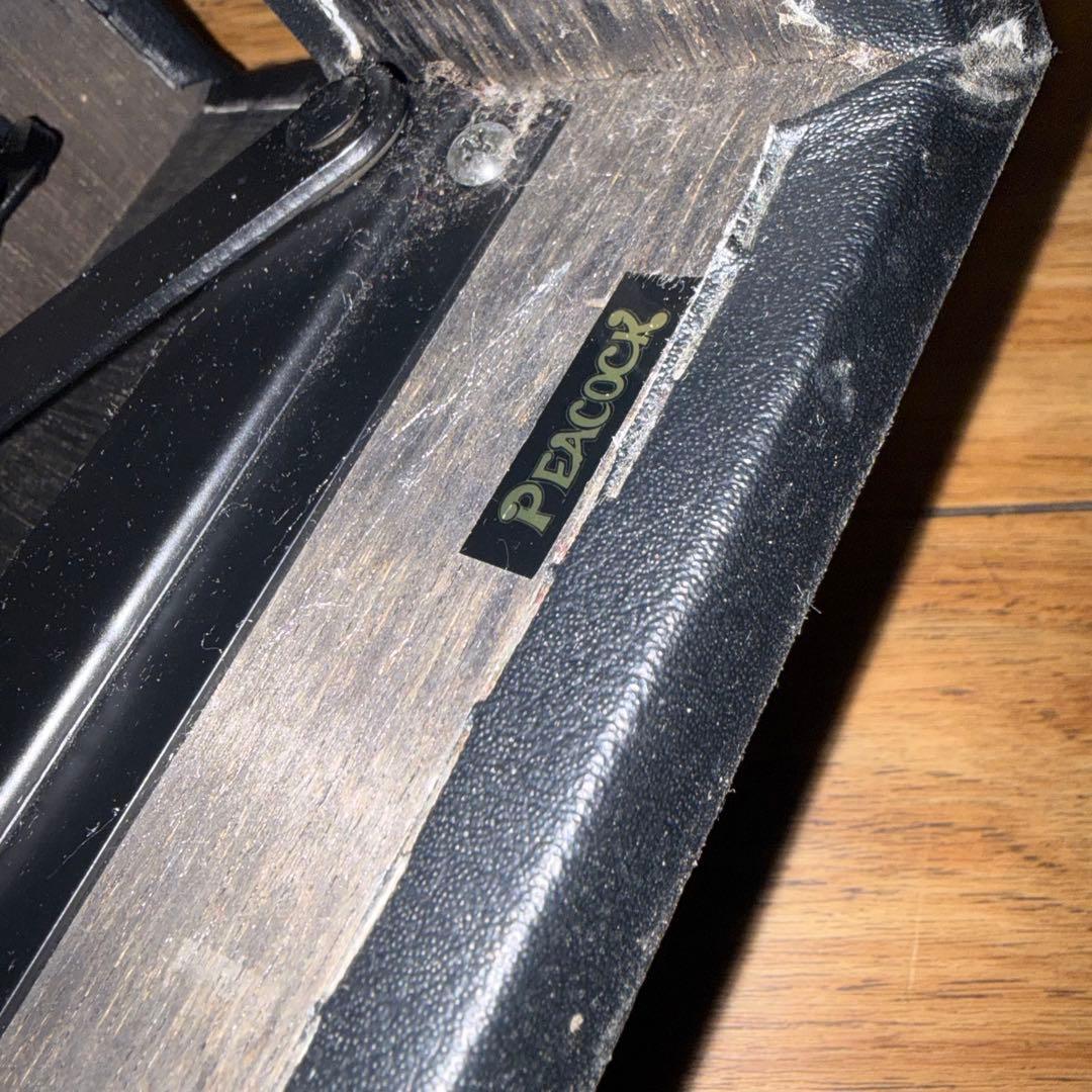 吉澤 PEACOCK AX-100 ピアノ 補助ペダル 補助台 ホームベース型