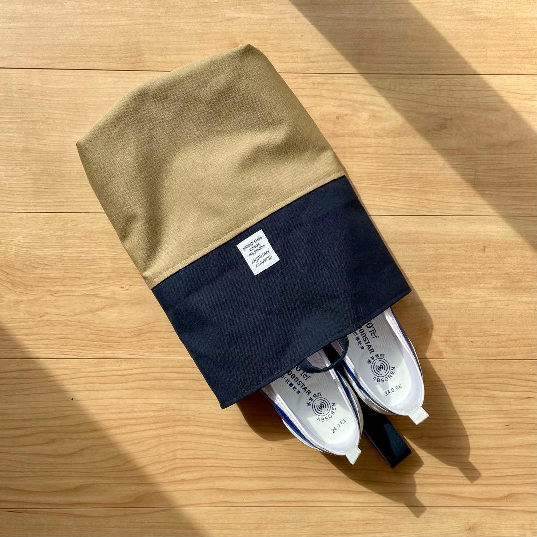 バイカラーの３点セット＊ベージュ