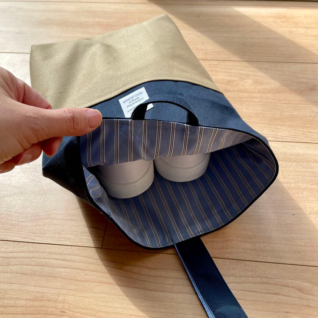 バイカラーの３点セット＊ベージュ