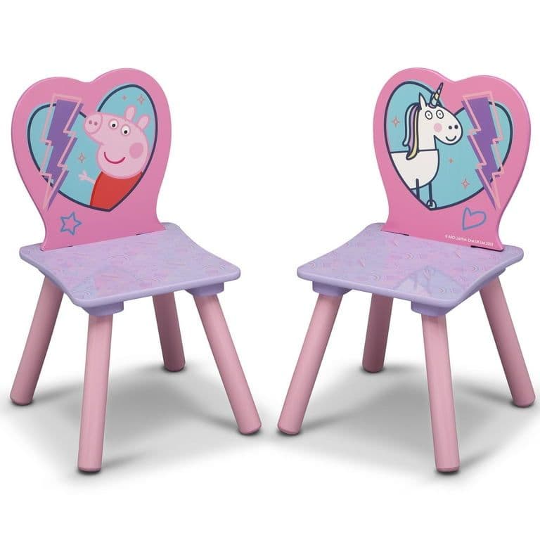 【首都圏限定納品】peppa pig ペッパピッグ テーブル＆チェアセット