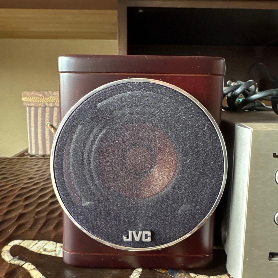 JVC ミニコンポ ウッドコーン
