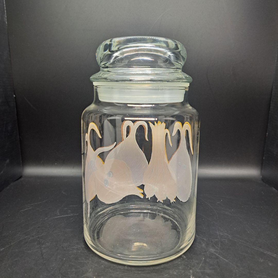 アンカーホッキング　ガラス　ヒルディー　キャニスター　ジャー　ヴィンテージ