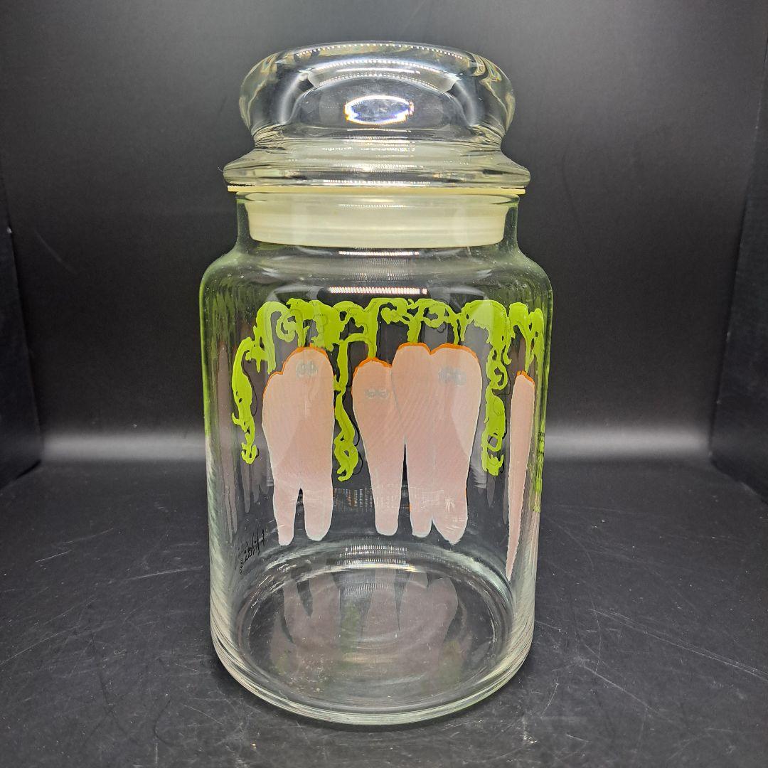 アンカーホッキング　ガラス　ヒルディー　キャニスター　ジャー　ヴィンテージ