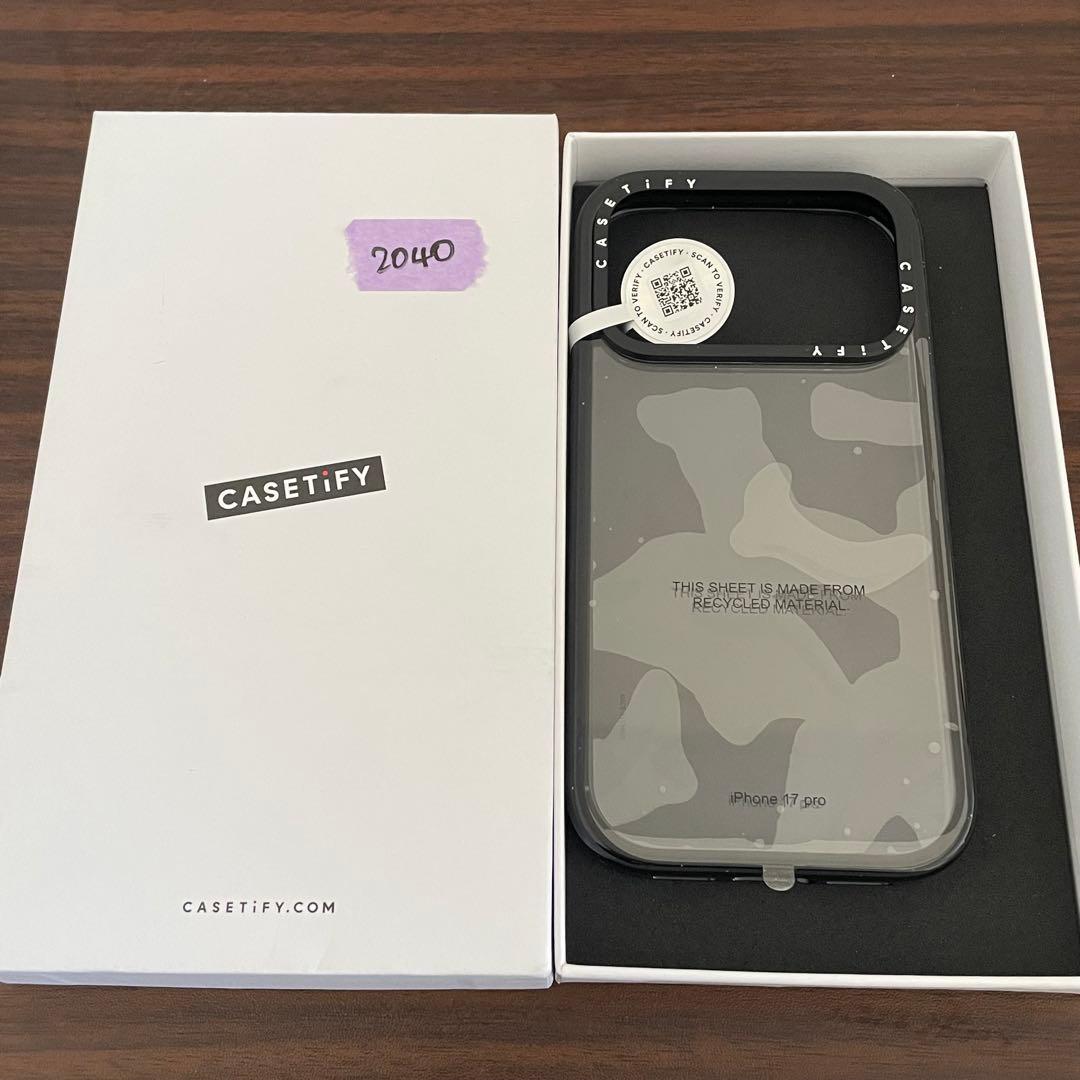CASETiFY iPhone 17 Pro ケース 軽量 耐衝撃 ブラック