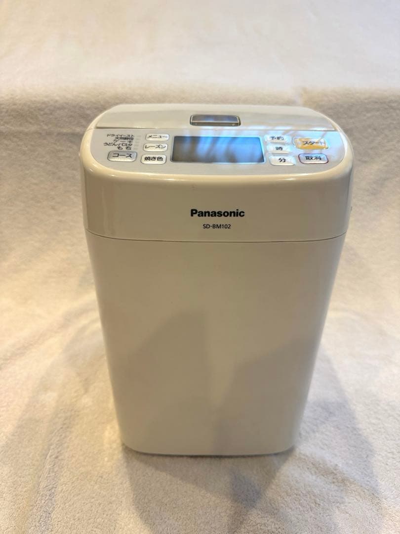 【超美品（レシピ本付）】Panasonic SD-BM102 ホームベーカリー
