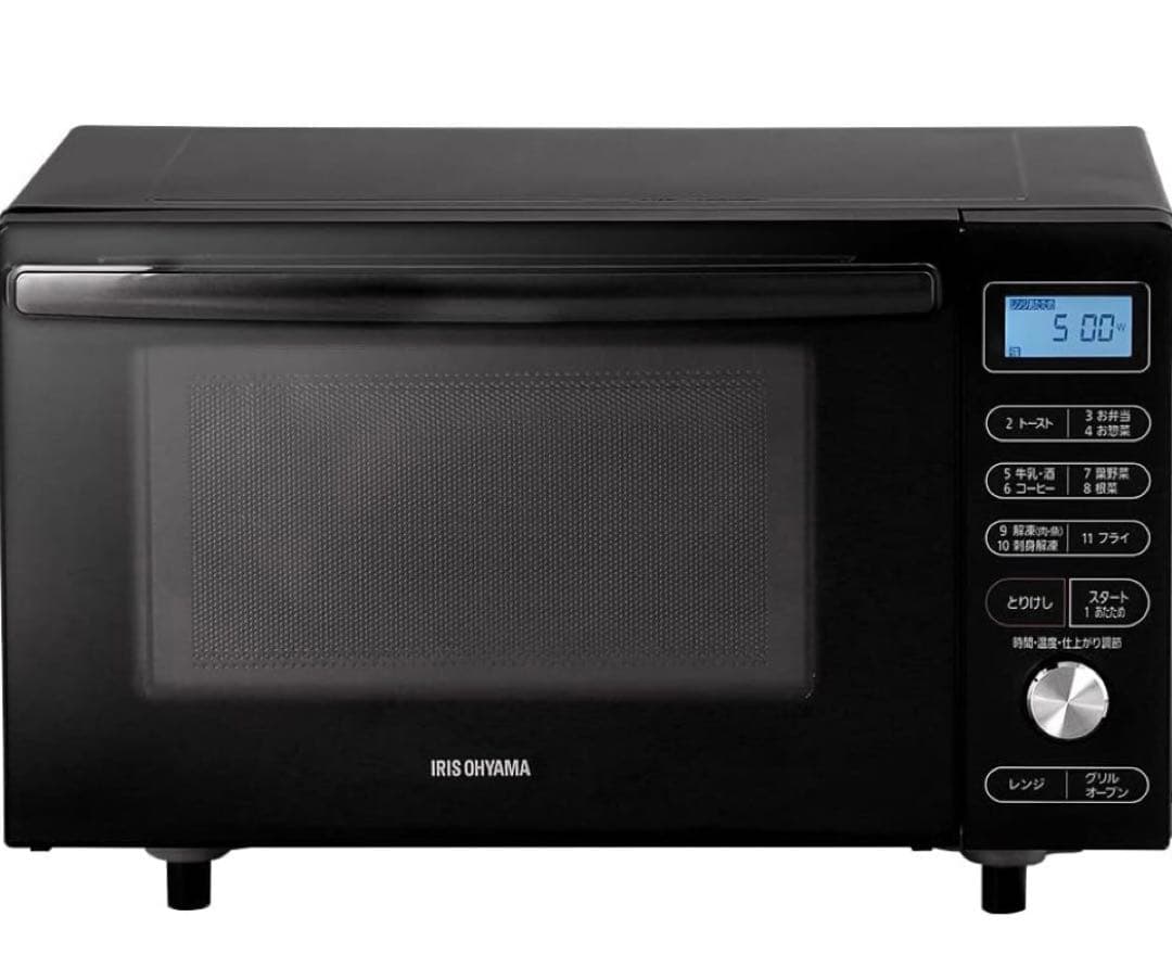 アイリスオーヤマ オーブンレンジ 18L フラットテーブル ヨ0305B