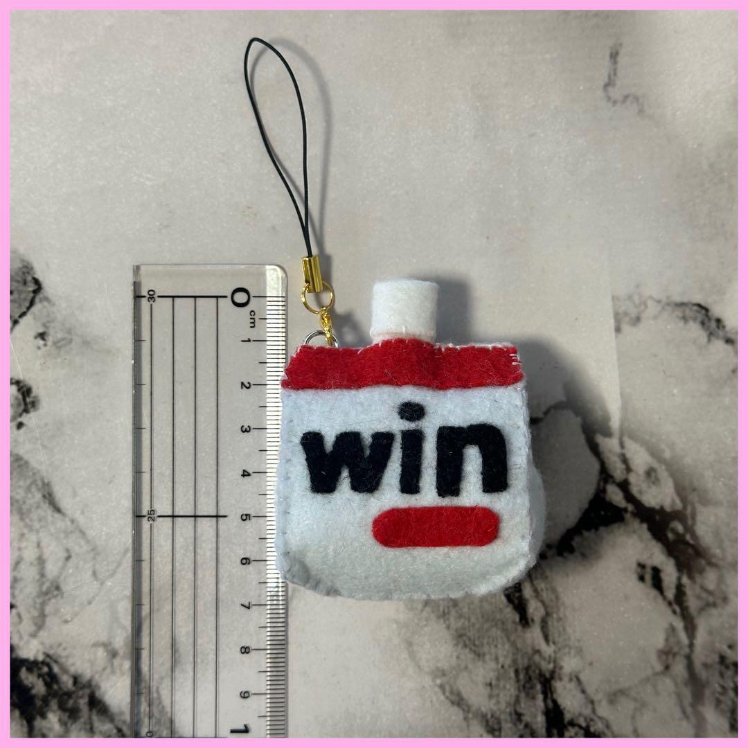 ハンドメイド　フェルト　お守り　inゼリー 勝利　部活　縁起物　合格　バラ売り