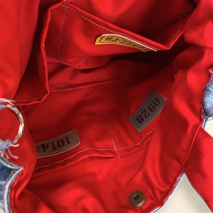 デニムリメイク Lsize トートバッグ 20'275