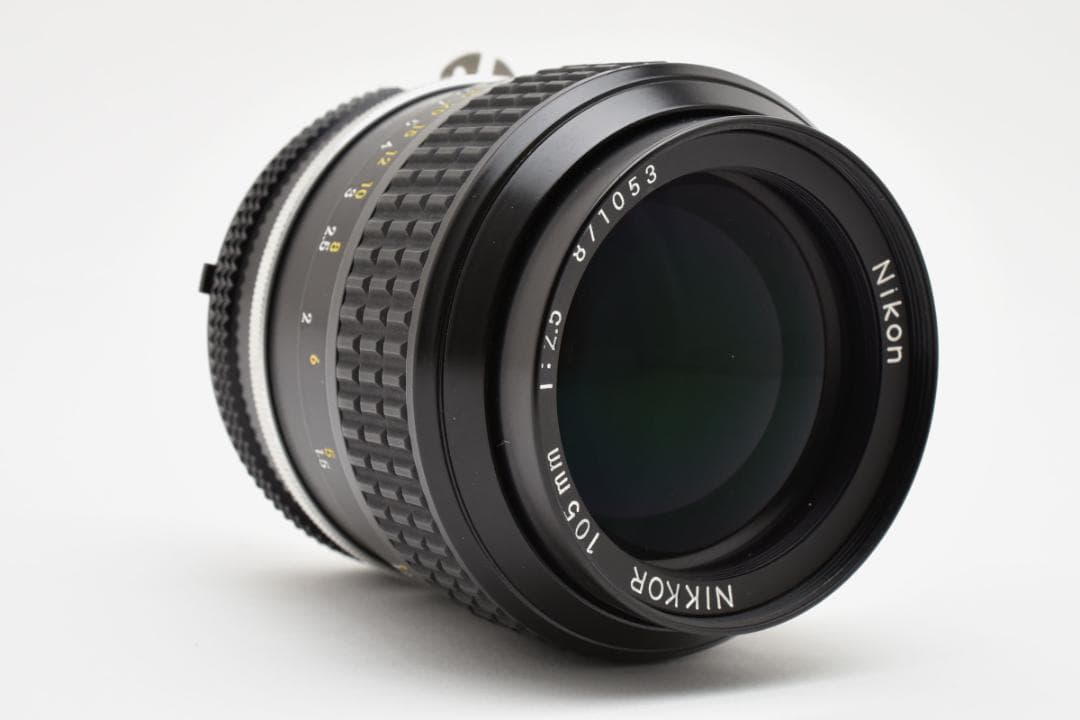 ★極上品★ Nikon Ai NIKKOR 105mm F2.5 単焦点レンズ