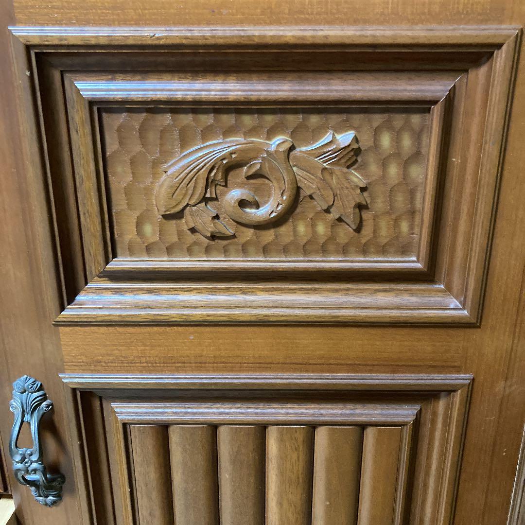 最終価格‼️高級婚礼　桐整理ダンス　府中家具　昭和レトロ　アンティーク北欧風