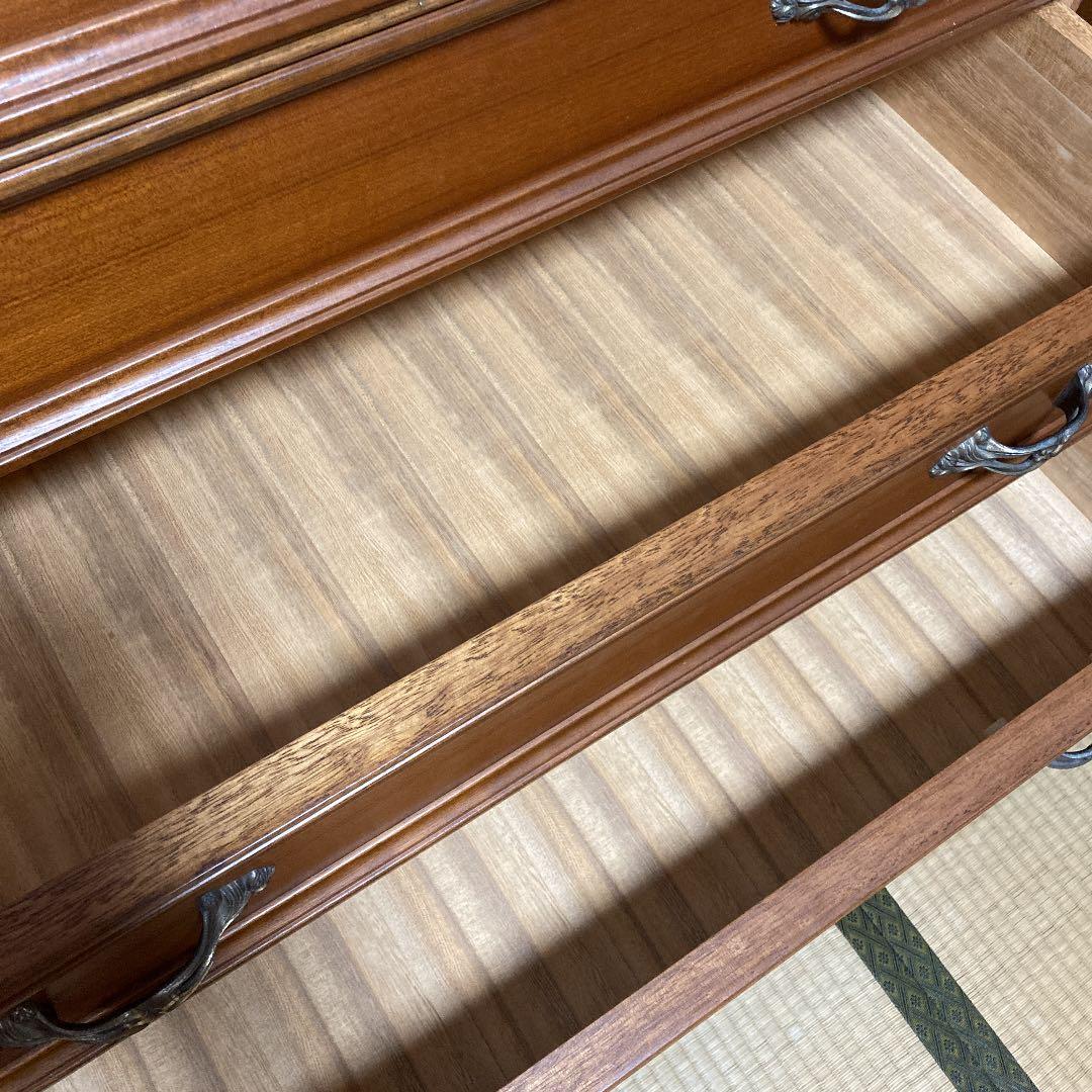 最終価格‼️高級婚礼　桐整理ダンス　府中家具　昭和レトロ　アンティーク北欧風