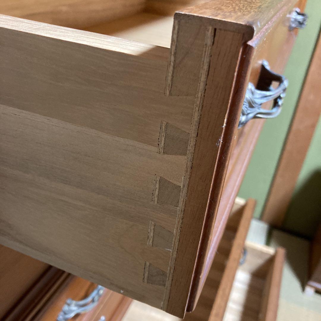 最終価格‼️高級婚礼　桐整理ダンス　府中家具　昭和レトロ　アンティーク北欧風