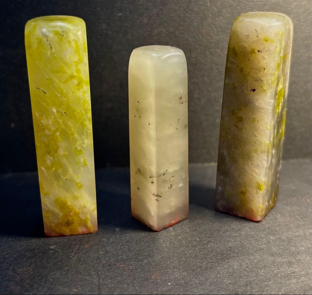 印材、遊印、篆刻、書道、落款印（仏像）6個セット