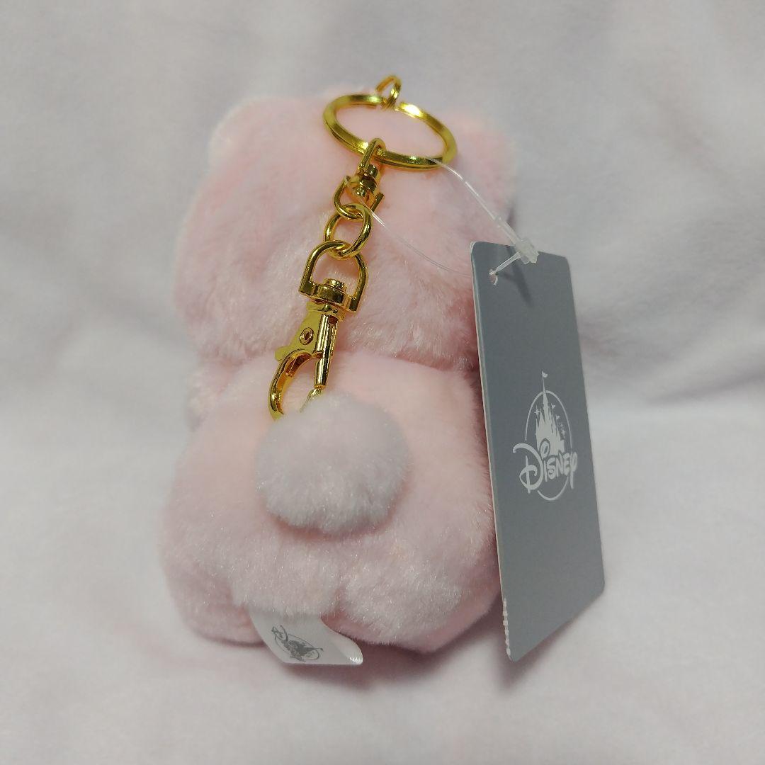 ディズニーストアピンクくまパジャマクラリスぬいぐるみキーチェーン＆チップとデール