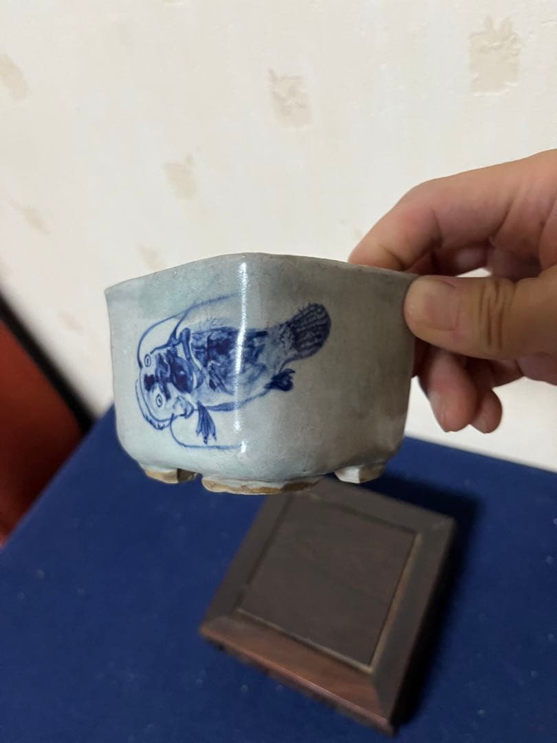 すぬ367 盆栽　盆栽鉢　植木鉢　和鉢　東福寺