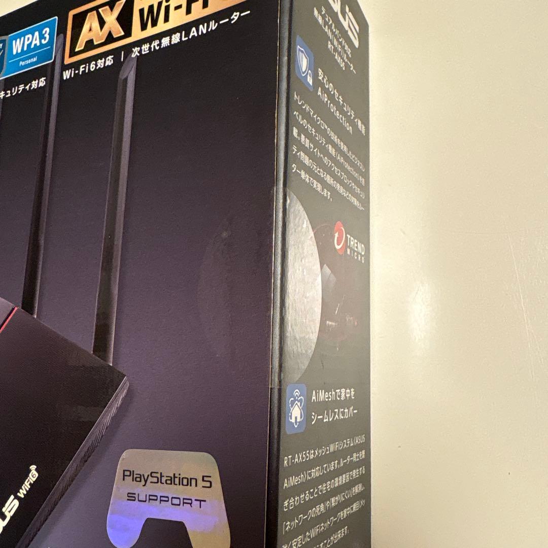 ⭐️新品未使用⭐️ASUS RT-AX55 Wi-Fi 6 ルーター