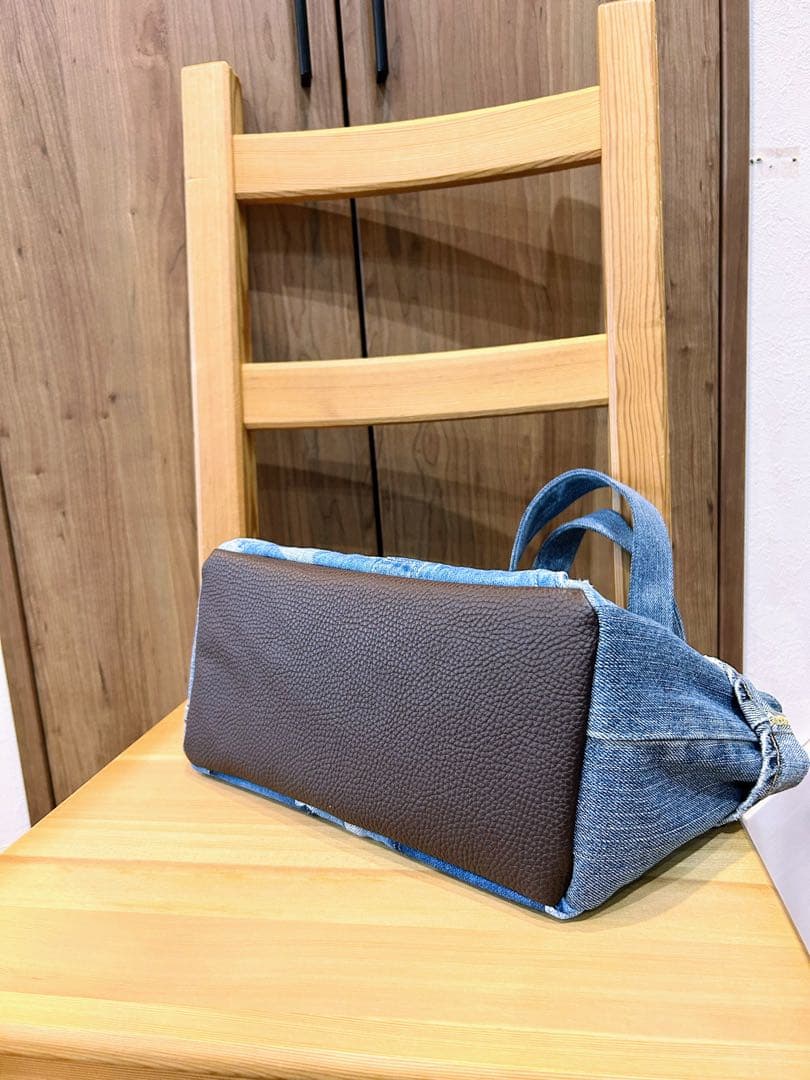 オーバーオールリメイク☆トートバッグBIG